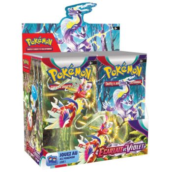 Pokémon - Display - Boite de 36 Boosters - Ecarlate et Violet [SV1][EV01] - FR