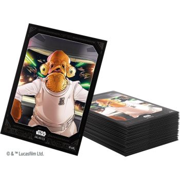 Protèges Cartes - Standard - Amiral Ackbar - Star Wars : Unlimited - Gamegenic (60)