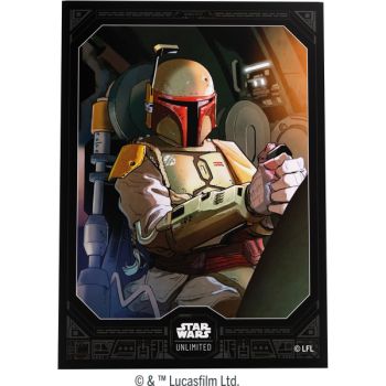 Protèges Cartes - Standard - Boba Fett - Star Wars : Unlimited - Gamegenic (60)