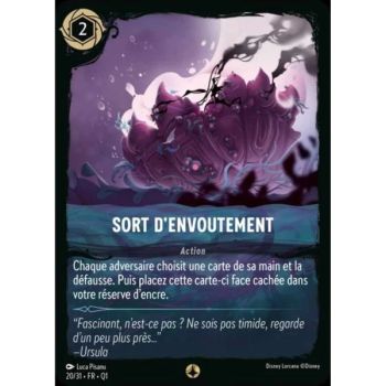 Item Sort d'envoûtement - 20/31 - QU1 - Quête des Illumineurs - Menace des profondeurs - Scénario - Français