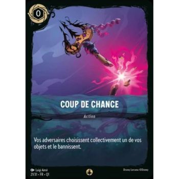 Item Coup de chance - 21/31 - QU1 - Quête des Illumineurs - Menace des profondeurs - Scénario - Français