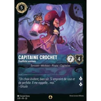 Item Capitaine Crochet, Duelliste sournois - 3/31 - QU1 - Quête des Illumineurs - Menace des profondeurs - Scénario - Français