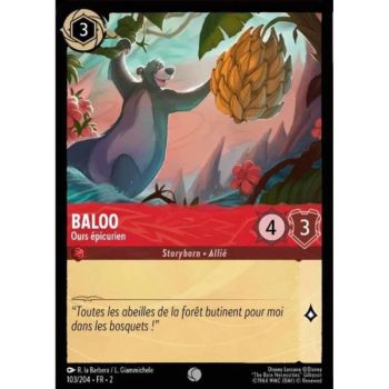 Item Baloo, Ours épicurien - 103/204 - ROTF - L'Ascension Des Floodborn - Brillante - Premium - Français