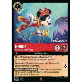 Item Minnie, Plongeuse émerveillée - 114/204 - ROTF - L'Ascension Des Floodborn - Brillante - Premium - Français