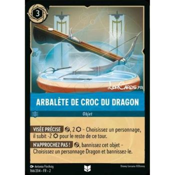 Item Arbalète de Croc du Dragon - 166/204 - ROTF - L'Ascension Des Floodborn - Brillante - Premium - Français