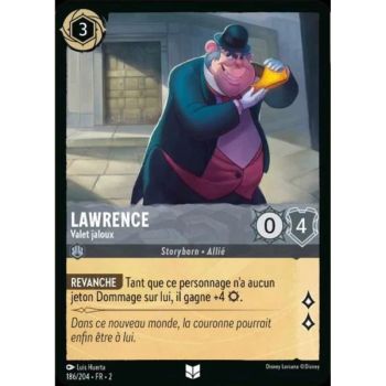 Item Lawrence, Valet jaloux - 186/204 - ROTF - L'Ascension Des Floodborn - Peu Commune - Français