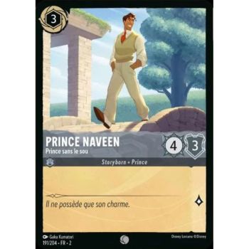 Item Prince Naveen, Prince sans le sou - 191/204 - ROTF - L'Ascension Des Floodborn - Brillante - Premium - Français