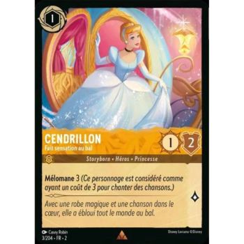 Item Cendrillon, Fait sensation au bal - 3/204 - ROTF - L'Ascension Des Floodborn - Brillante - Premium - Français