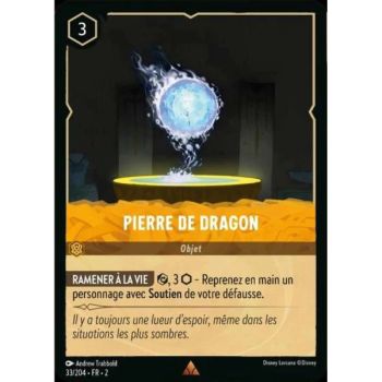 Item Pierre de Dragon - 33/204 - ROTF - L'Ascension Des Floodborn - Brillante - Premium - Français