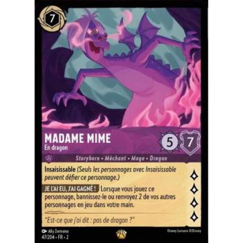 Item Madame Mime, En dragon - 47/204 - ROTF - L'Ascension Des Floodborn - Brillante - Premium - Français