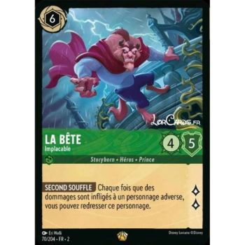 Item La Bête, Implacable - 70/204 - ROTF - L'Ascension Des Floodborn - Légendaire - Français