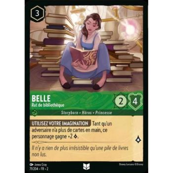 Item Belle, Rat de bibliothèque - 71/204 - ROTF - L'Ascension Des Floodborn - Brillante - Premium - Français