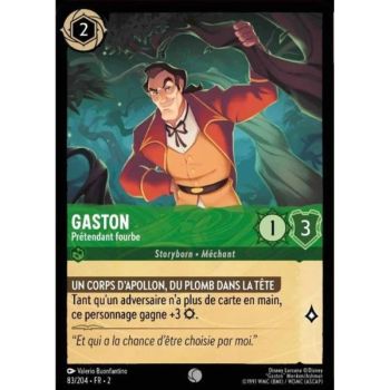 Item Gaston, Prétendant fourbe - 83/204 - ROTF - L'Ascension Des Floodborn - Commune - Français