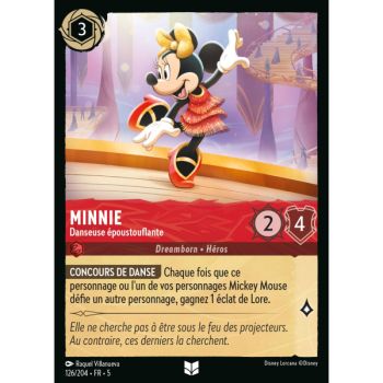 Item Minnie - Danseuse époustouflante - 126/204 - SSK - Ciel Scintillant - Peu Commune - Français