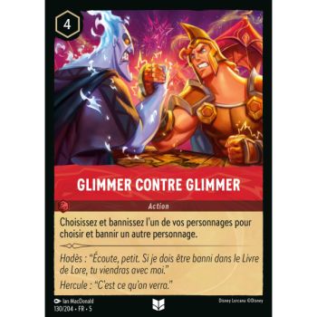 Item Glimmer contre Glimmer - 130/204 - SSK - Ciel Scintillant - Brillante - Premium - Français