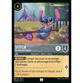 Item Stitch - Outsider de l'équipe - 171/204 - SSK - Ciel Scintillant - Peu Commune - Français