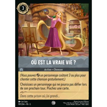 Item Où est la vraie vie ? - 197/204 - SSK - Ciel Scintillant - Brillante - Premium - Français