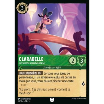 Item Clarabelle - Introvertie mais heureuse - 90/204 - SSK - Ciel Scintillant - Brillante - Premium - Français