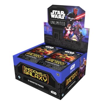 Star Wars Unlimited - Boîte de 24 Boosters - SW Unlimited : Les Ombres de la Galaxie - EN