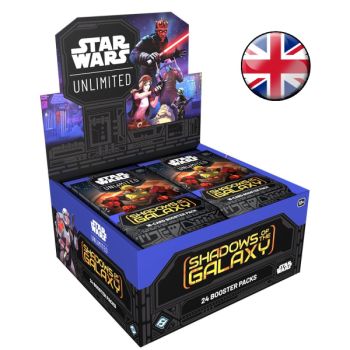 Star Wars Unlimited - Boîte de 24 Boosters - SW Unlimited : Les Ombres de la Galaxie - EN