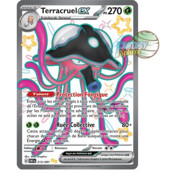 photo Terracruel EX -  Shiny Ultra Rare 213/91 - Ecarlate et Violet Destinées de Paldea