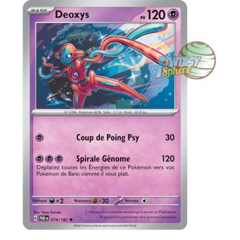 Item Deoxys - Reverse 74/182 - Ecarlate et Violet Faille Paradoxe