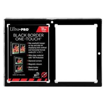 Ultra Pro - One Touch Protège-carte rigide - Cadre Noir - 2 Cartes