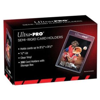 Ultra Pro - Protèges Cartes Semi-Rigides - Semi-Rigid Card Holder (200)