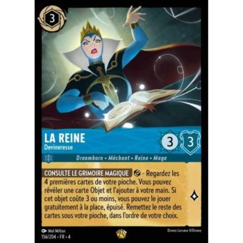 Item La Reine, Devineresse - 156/204 - URR - Le Retour d'Ursula - Brillante - Premium - Français