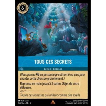 Item Tous ces secrets - 165/204 - URR - Le Retour d'Ursula - Rare - Français