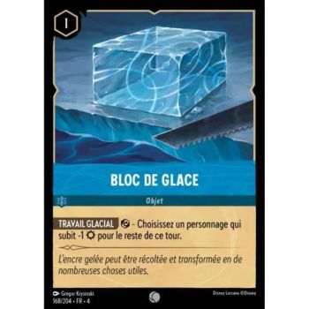 Item Bloc de glace - 168/204 - URR - Le Retour d'Ursula - Brillante - Premium - Français