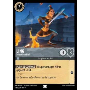 Item Ling, Soldat Impérial - 183/204 - URR - Le Retour d'Ursula - Brillante - Premium - Français