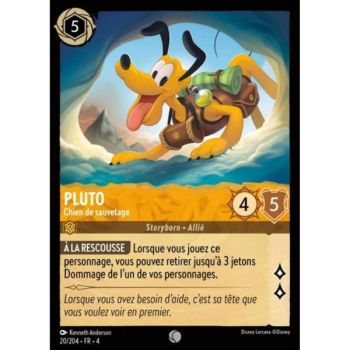 Item Pluto, Chien de sauvetage - 20/204 - URR - Le Retour d'Ursula - Commune - Français