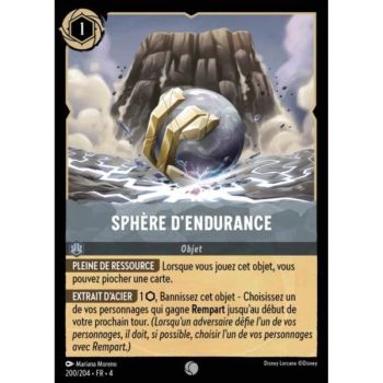 Item Sphère d'endurance - 200/204 - URR - Le Retour d'Ursula - Brillante - Premium - Français