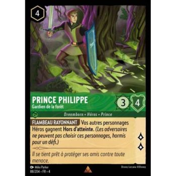 Item Prince Philippe, Gardien de la forêt - 88/204 - URR - Le Retour d'Ursula - Rare - Français