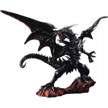 YGO - Figurine - Art Works Monsters : Dragon Noir aux Yeux Rouges - OCG - Japonaise (32.5 cm)