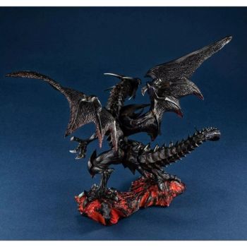 YGO - Figurine - Art Works Monsters : Dragon Noir aux Yeux Rouges - OCG - Japonaise (32.5 cm)