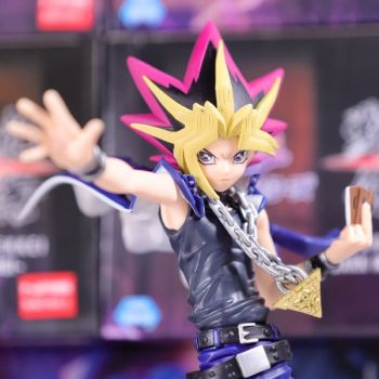 YGO - Figurine - Senkou Zekkei Dark Magician Girl + Yami Yugi - OCG - Japonaise (12 cm)