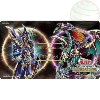 Item YGO - Tapis de Jeu - Ranking Duel 2021 : 4th "Dragon Empereur du Chaos & Soldat du Lustre Noir" - OCG - Japonais