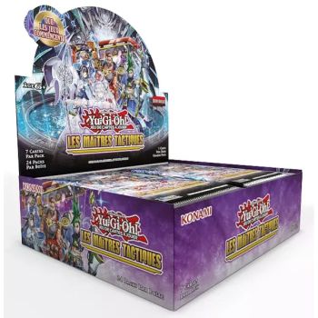 Yu-Gi-Oh! - Display - Boite de 24 Boosters - Les Maitres Tactiques - FR