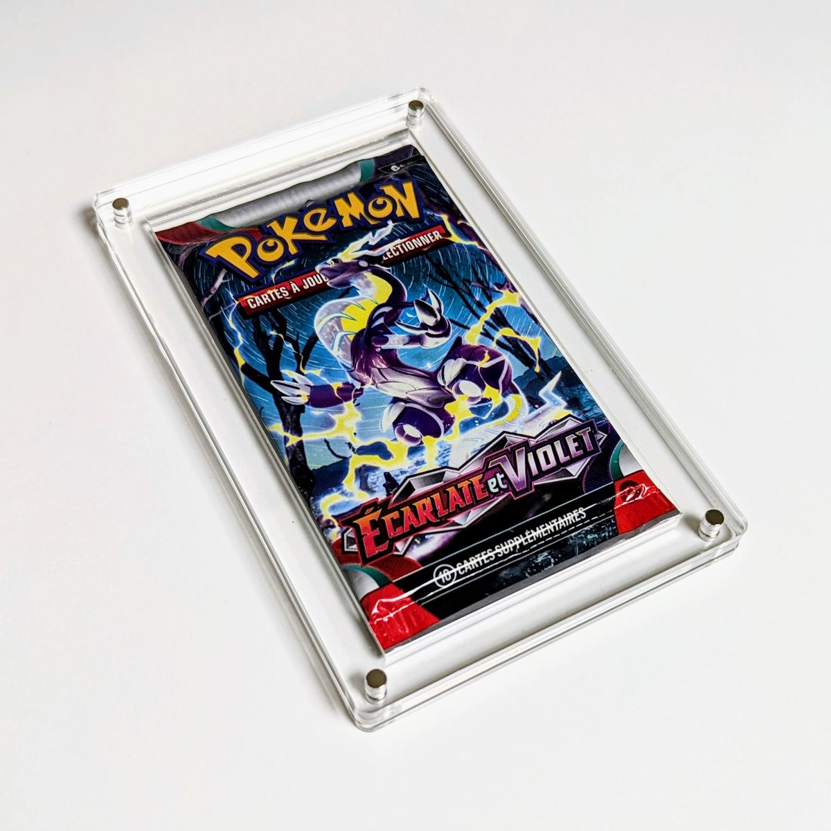 Boite de Rangement Protection en Plexiglas pour Display - Boite de booster  Pokémon - UltraJeux
