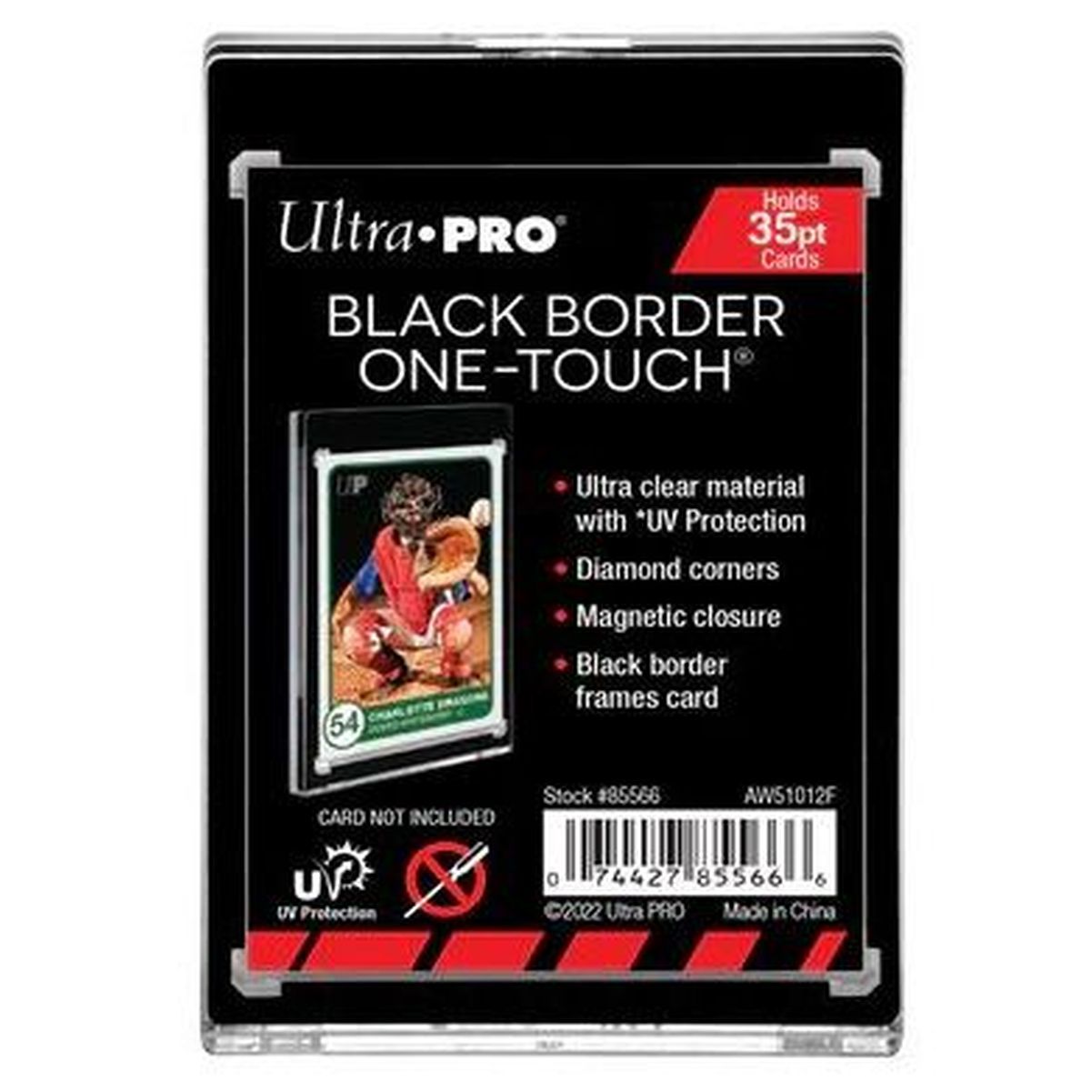 Item Ultra Pro - One-Touch Black Border 35PT Anti-UV Magnetic Holder (1)