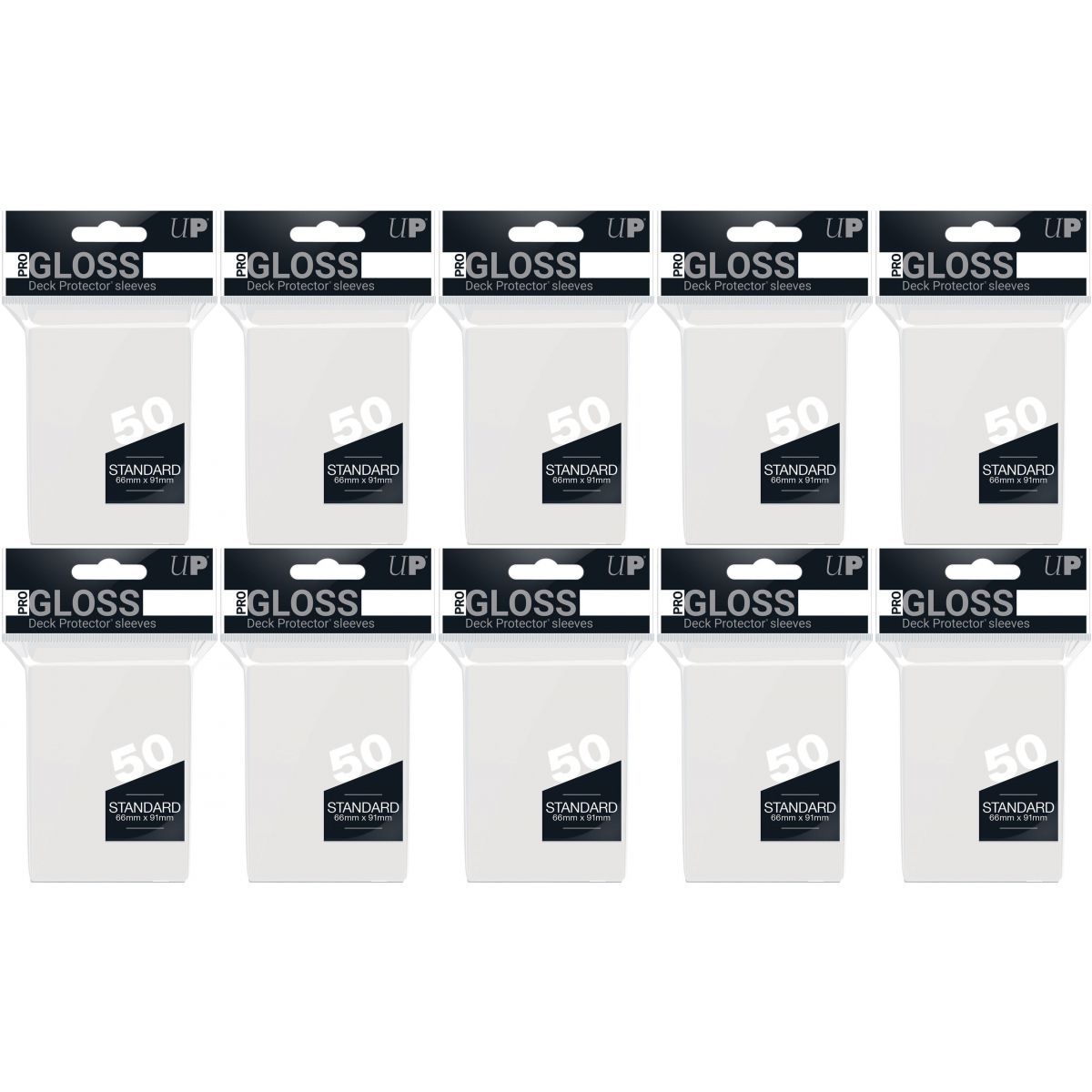 Ultra Pro - Pack - Protèges Cartes - Standard - Clear / Transparent (500)