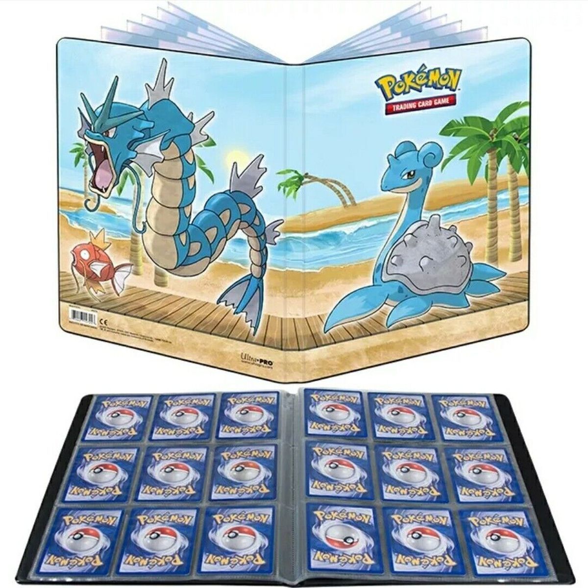 Ultra Pro - Portfolio Pokemon - Lokhlass et Leviator - Portfolio 180 cartes