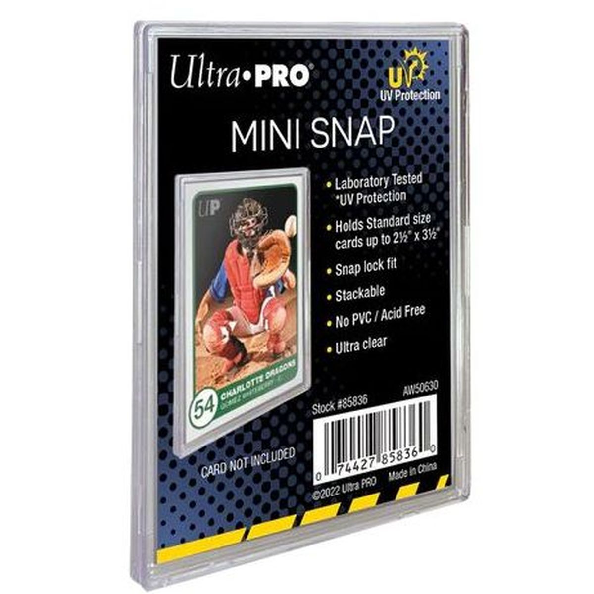 Ultra Pro - Protège Carte Rigide - UV Mini-Snap Card Holder - Top Loader (1)