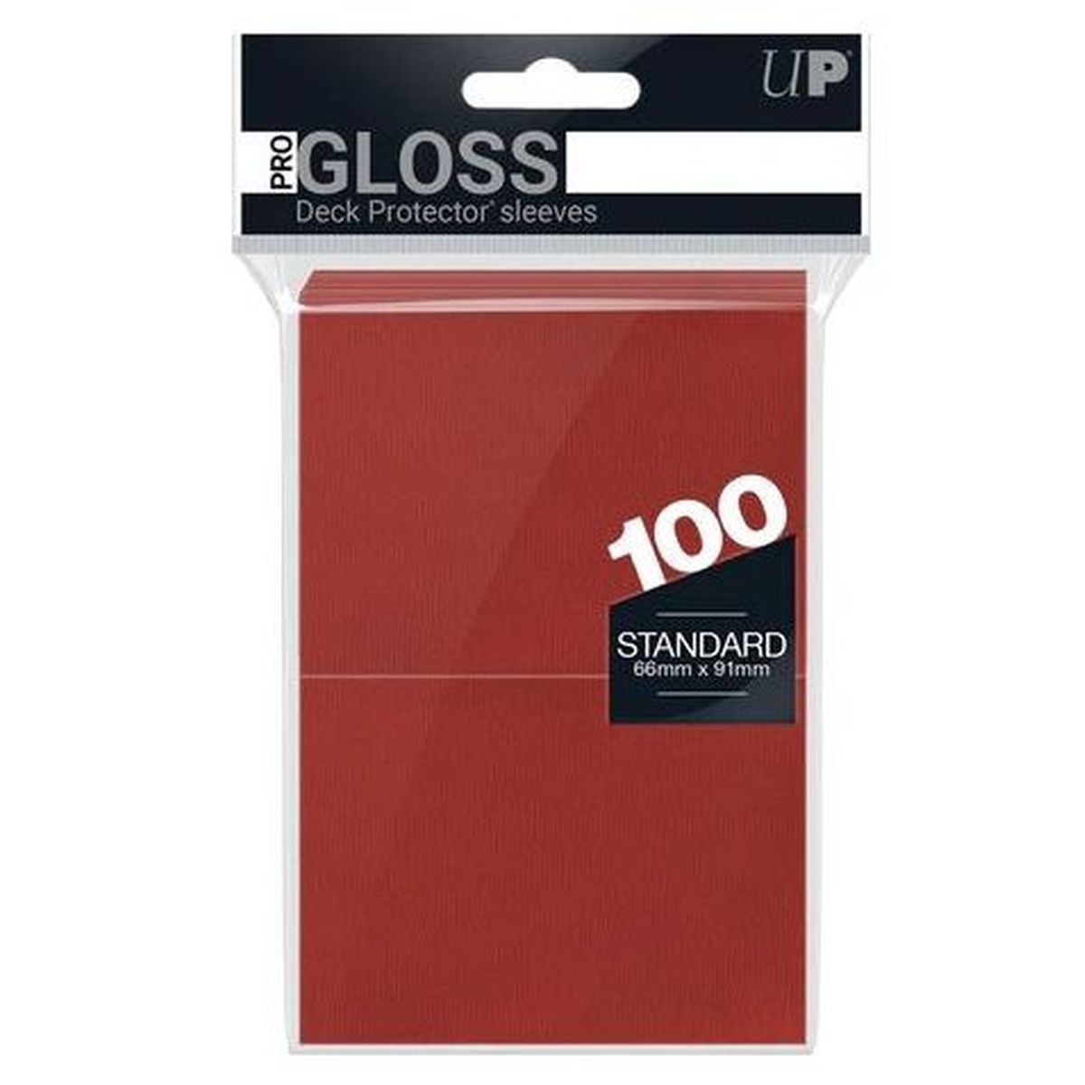 Item Ultra Pro - Protèges Cartes - Standard - Red / Rouge (100)