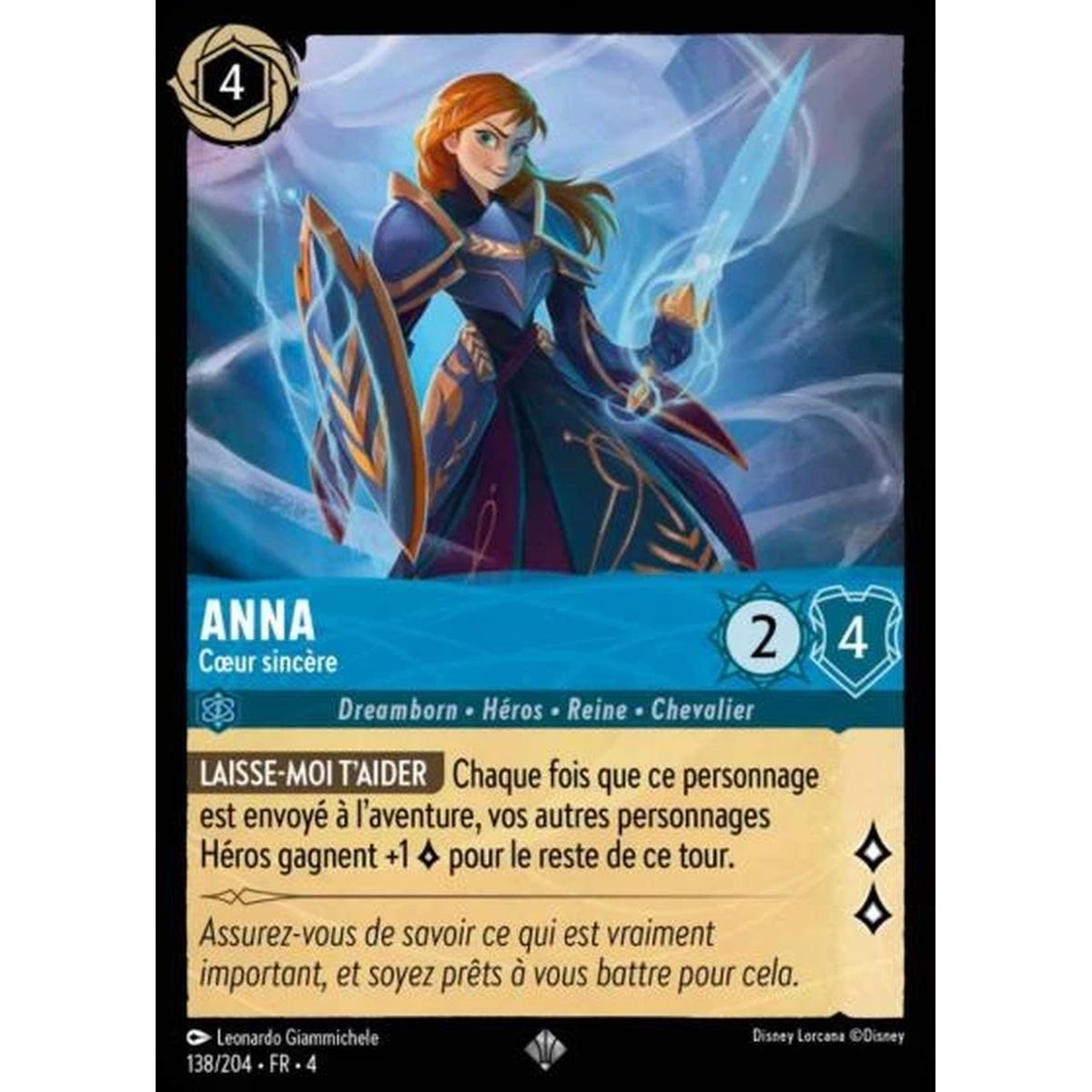 Anna, Cœur sincère - 138/204 - URR - Le Retour d'Ursula - Brillante - Premium - Français