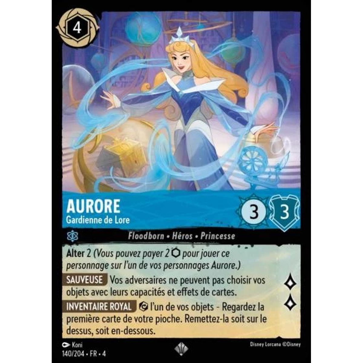 Aurore, Gardienne de Lore - 140/204 - URR - Le Retour d'Ursula - Super Rare - Français