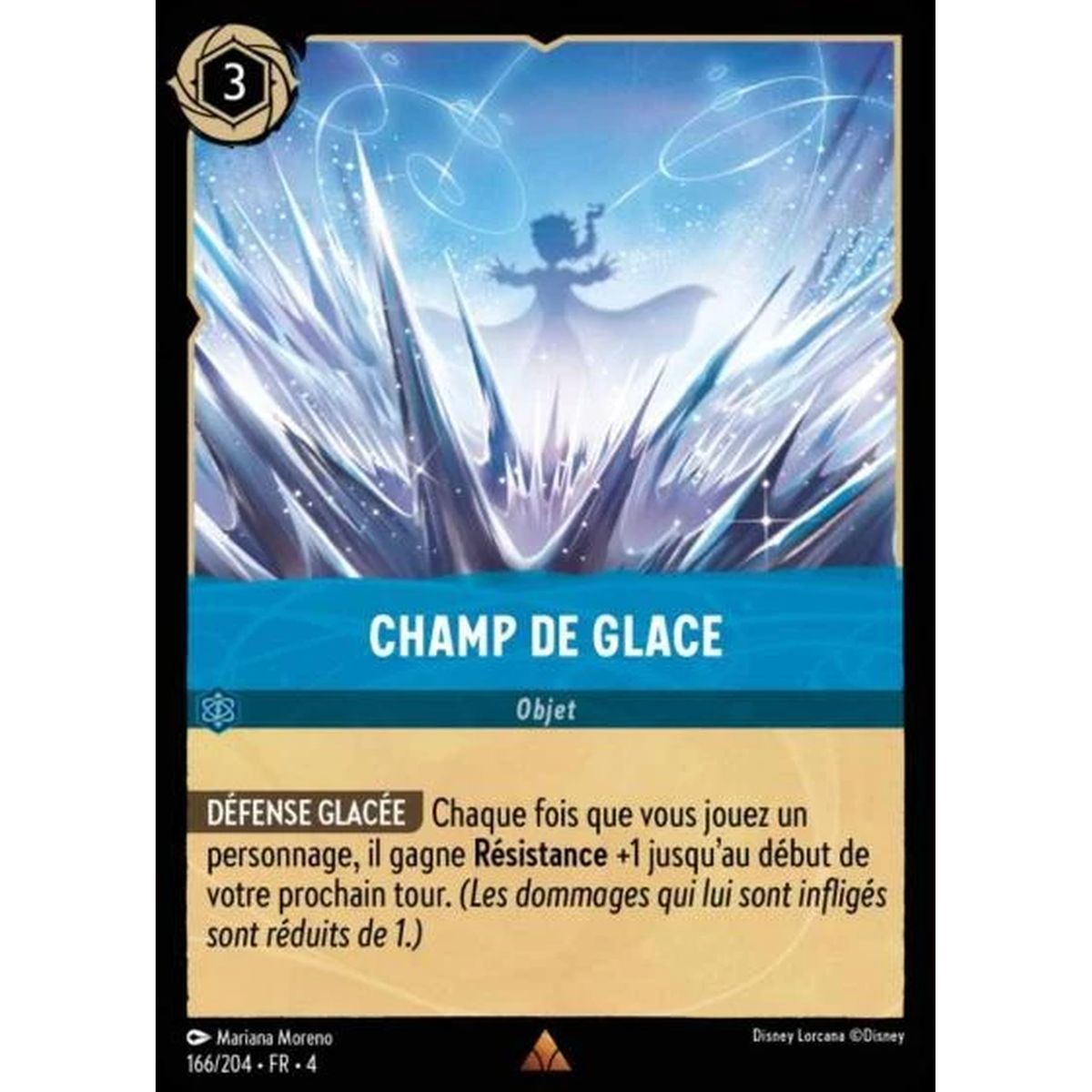 Champ de glace - 166/204 - URR - Le Retour d'Ursula - Rare - Français