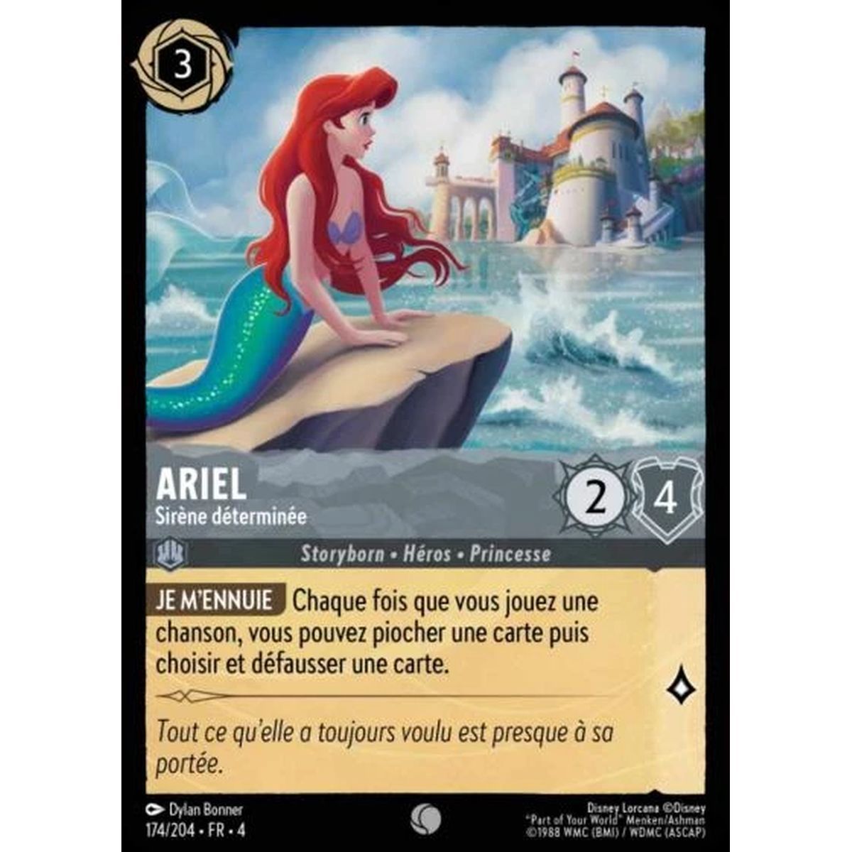 Item Ariel, Sirène déterminée - 174/204 - URR - Le Retour d'Ursula - Commune - Français